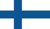 Flag of Finland. Fuengirola Lions.